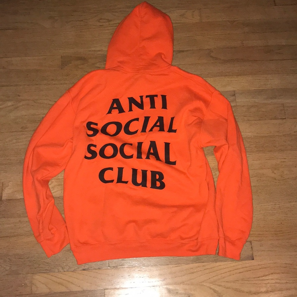Anti-social-social club hoodie